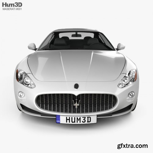 Maserati GranTurismo 2011 3D model