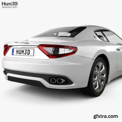 Maserati GranTurismo 2011 3D model