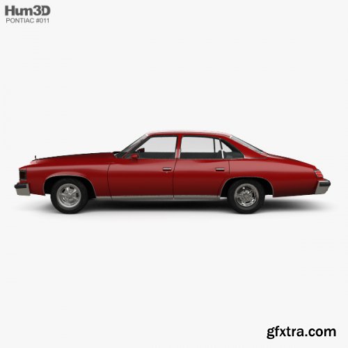 Pontiac Grand LeMans sedan 1976 3D Model