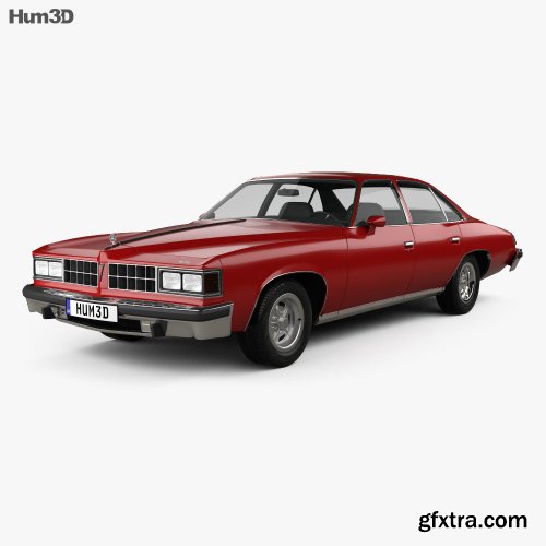 Pontiac Grand LeMans sedan 1976 3D Model