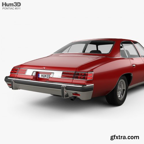 Pontiac Grand LeMans sedan 1976 3D Model