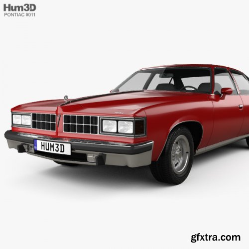 Pontiac Grand LeMans sedan 1976 3D Model