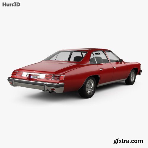 Pontiac Grand LeMans sedan 1976 3D Model