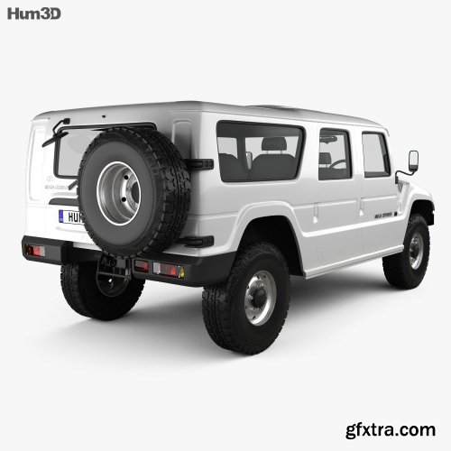 Toyota Mega Cruiser 1996 3D model