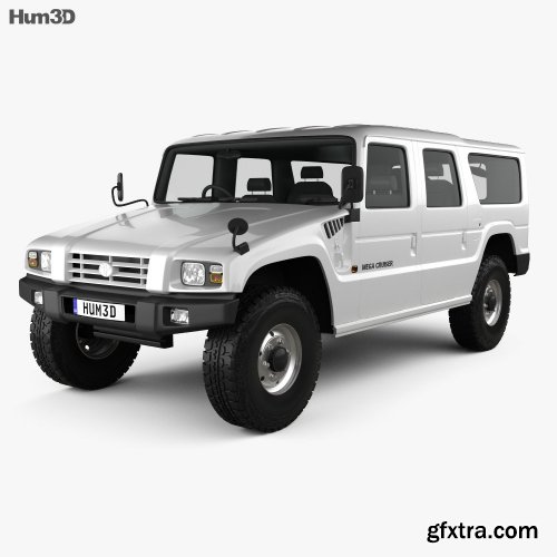 Toyota Mega Cruiser 1996 3D model