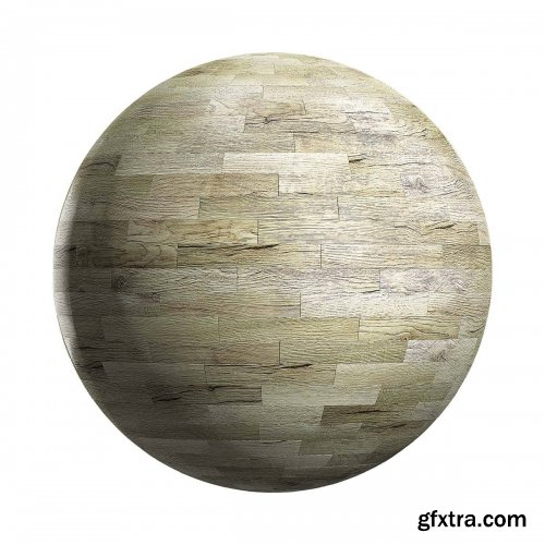 Grey Strip Wood Parquet PBR Texture