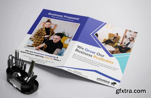 Business Brochure Template Bifold