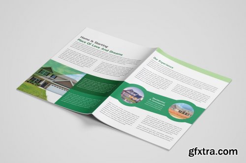 CreativeMarket - Real Estate Brochure Design Template 4542606