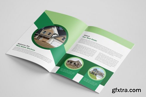 CreativeMarket - Real Estate Brochure Design Template 4542606