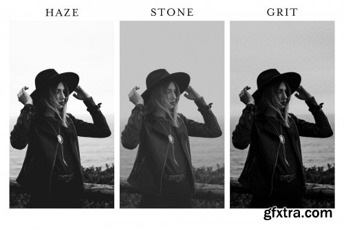 CreativeMarket - Black & White Lightroom Presets 4475250