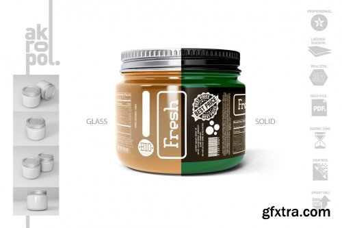 CreativeMarket - Jar Mock Up 4561115