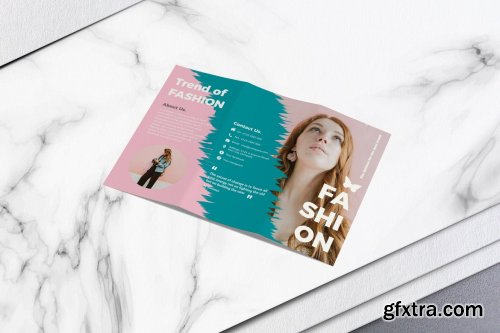 CreativeMarket - Fashion Trifold Brochure Vol.01 4610285