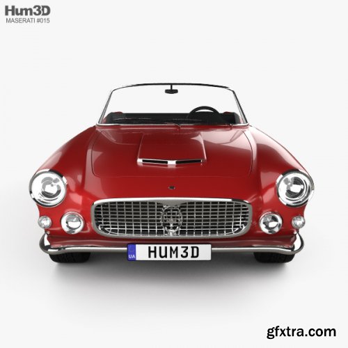 Maserati 3500 Spyder 1959 3D Model