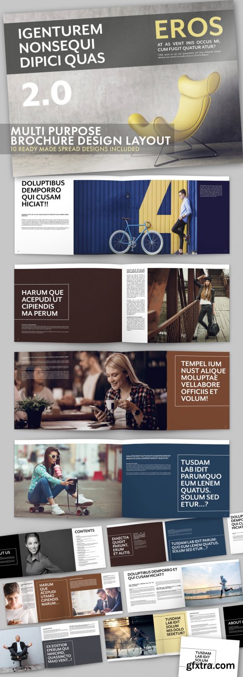 Multipurpose Brochure Design Layout 332453626