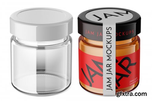 CreativeMarket - Jar Jam Mockup 3