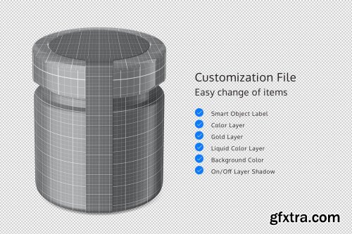 CreativeMarket - Jar Jam Mockup 3