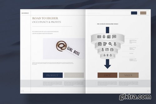 CreativeMarket - Business Brochure Layout 4723163