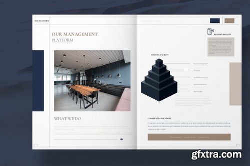 CreativeMarket - Business Brochure Layout 4723163