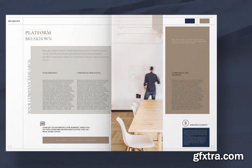 CreativeMarket - Business Brochure Layout 4723163