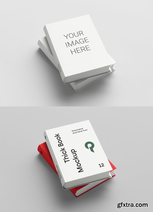 Two Stacked Books Mockup 332739626