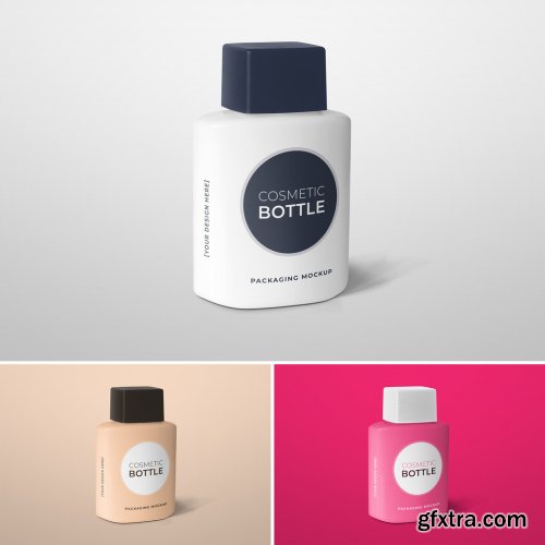 Cosmetic Bottle Packaging Mockup 332774393