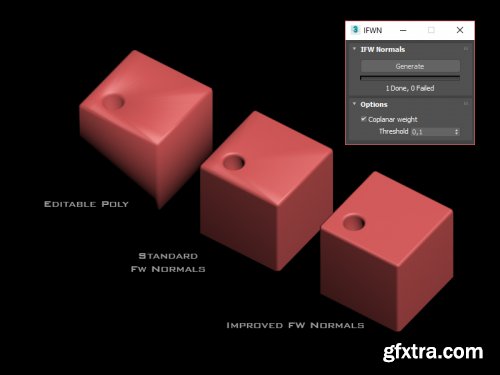 Gumroad - Improved Face Weighted Normals Script for 3ds Max 