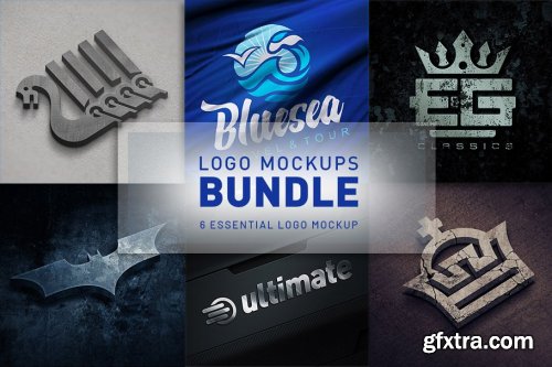 CreativeMarket - Logo Mockups Bundle 4644618