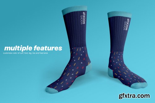 Socks Mockup Set