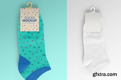 Socks Mockup Set