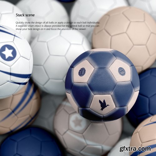 CreativeMarket - Soccer Ball Animated Mockup 4731829