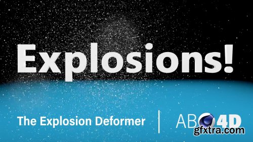  The Explosion Deformer + Bonus Mograph | Absolute Beginner Cinema 4D