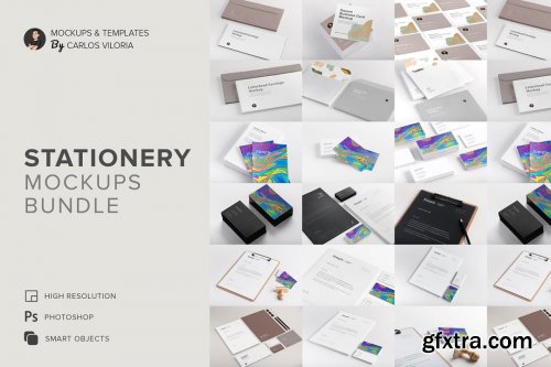 CreativeMarket - Stationery Mockups Bundle 4714969