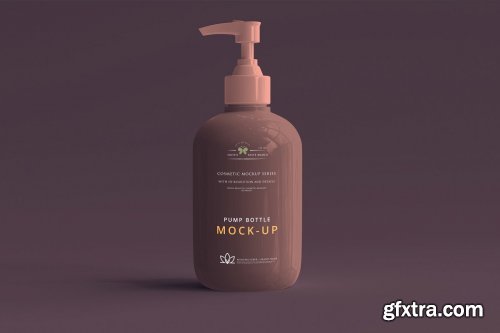 CreativeMarket - Pump Bottle Mockup 3066123