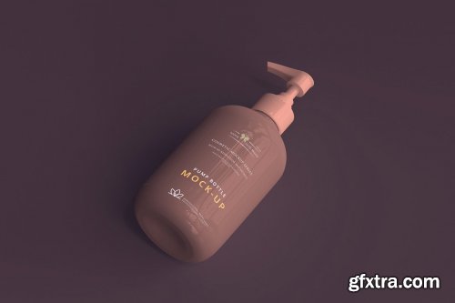 CreativeMarket - Pump Bottle Mockup 3066123