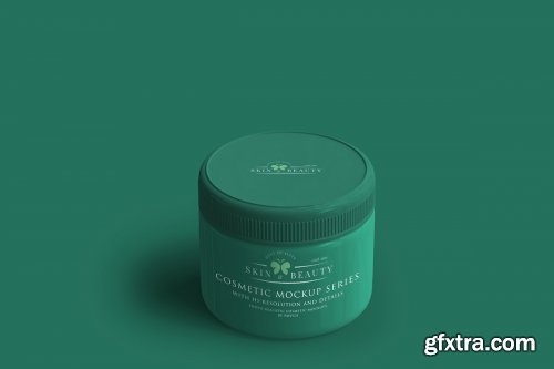 CreativeMarket - Cosmetic Jar Mockup 3044189