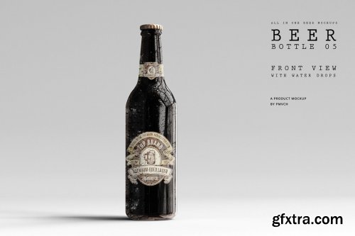 CreativeMarket - All in One Beer Mockup Pack 3096868