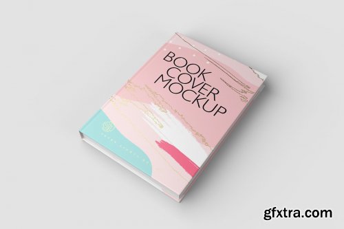 CreativeMarket - Book Cover Mockup Set 3713886