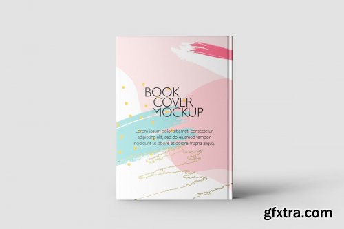 CreativeMarket - Book Cover Mockup Set 3713886