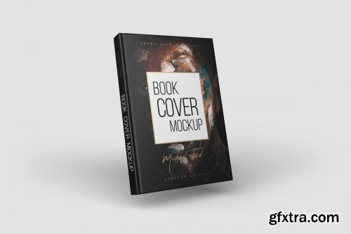 CreativeMarket - Book Cover Mockup Set 4126980