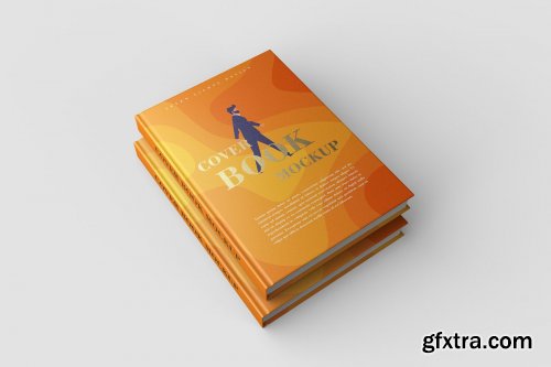 CreativeMarket - Book Cover Mockup Set 4126980