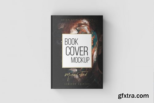 CreativeMarket - Book Cover Mockup Set 4126980