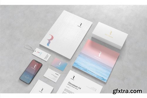 CreativeMarket - Branding And Stationery Mockup 4122904