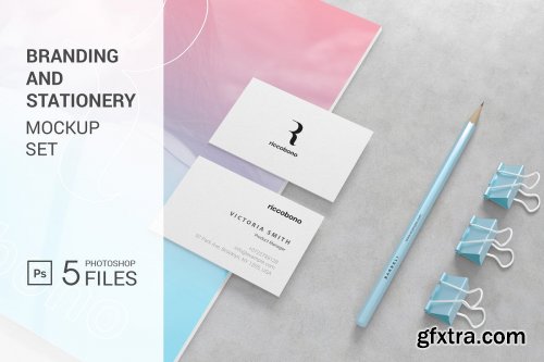 CreativeMarket - Branding And Stationery Mockup 4122904