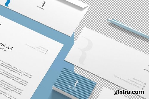 CreativeMarket - Branding And Stationery Mockup 4122904