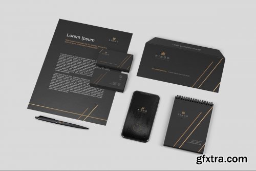 CreativeMarket - Stationery Branding Mockup Set 2691967