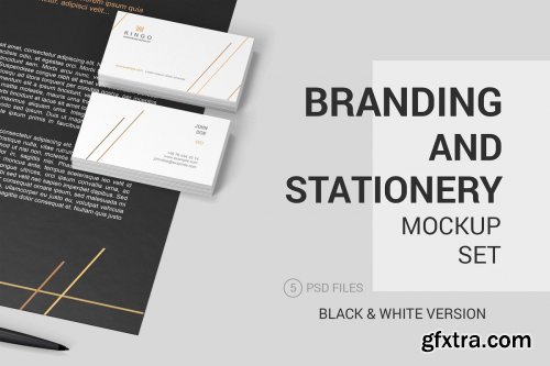 CreativeMarket - Stationery Branding Mockup Set 2691967