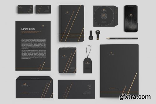 CreativeMarket - Stationery Branding Mockup Set 2691967