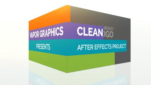 Clean Stripes: After Effects Template - 10685040