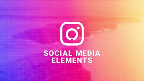 Instagram Social Media Elements - 14574342