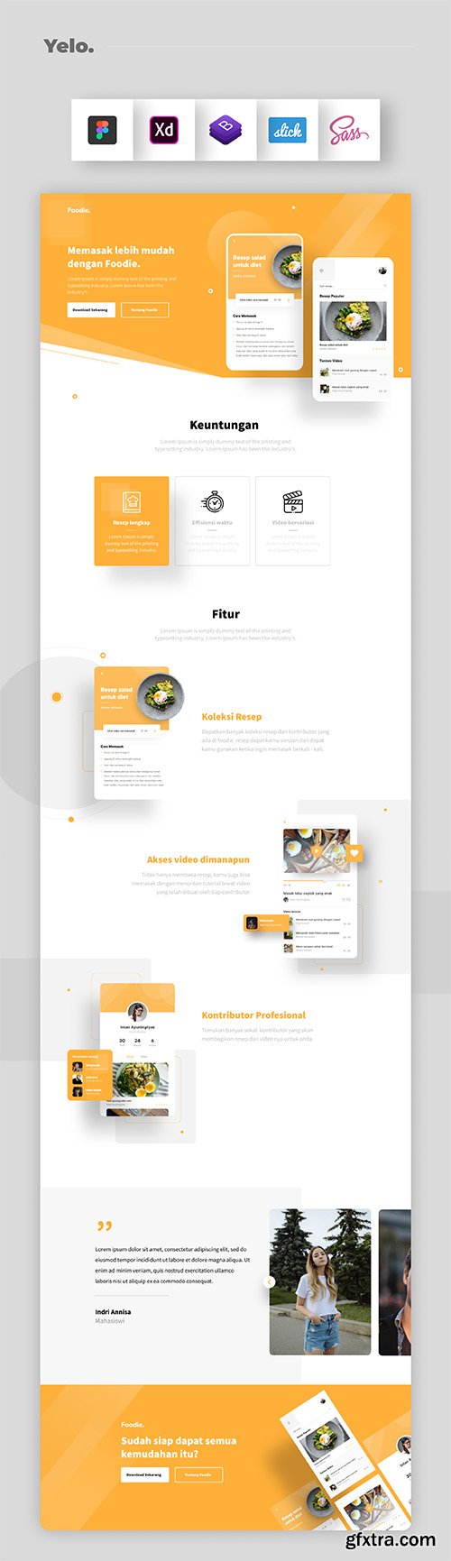 Yelo - Interactive Web Design